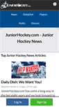 Mobile Screenshot of juniorhockey.com